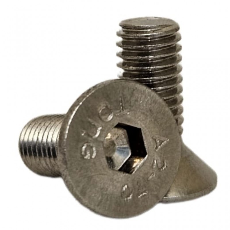 M8 x 20mm Countersunk Stainless Steel Screws, Pack Of 100