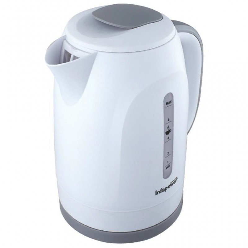 kettle cordless white 1.8 litre capacity