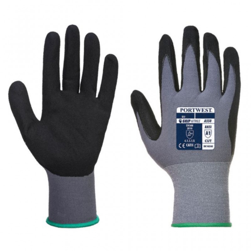 portwest dermiflex glove breathable excellent grip, extra small