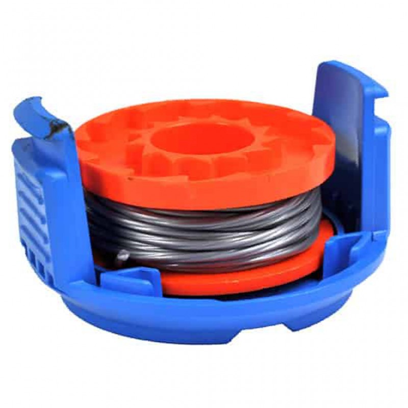spool and line with cover fits qualcast yt7403-08, gtli20 strimmer