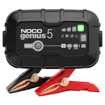 Battery Charger Noco 6, 12 Volt 5 Amp
