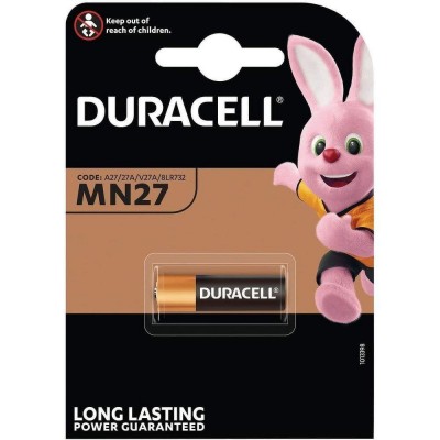 Battery MN27 27A A27 L828 12V Duracell, Pack Of 1