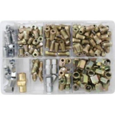 Brake Pipe Nuts and Connectors, Assorted Box (186)