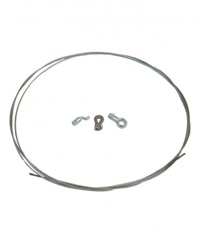 Cable with 3 Cable Ends For Repairing Lawnmower Clutch Operating Cables