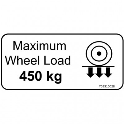 Dingli JCPT0607DCS Maximum Load 450kg Labels x 300
