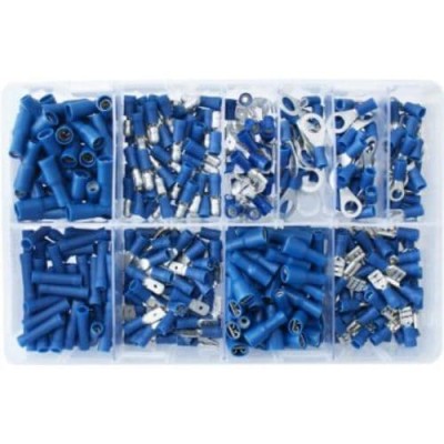 Electrical Terminals Blue, Assorted Box (400)