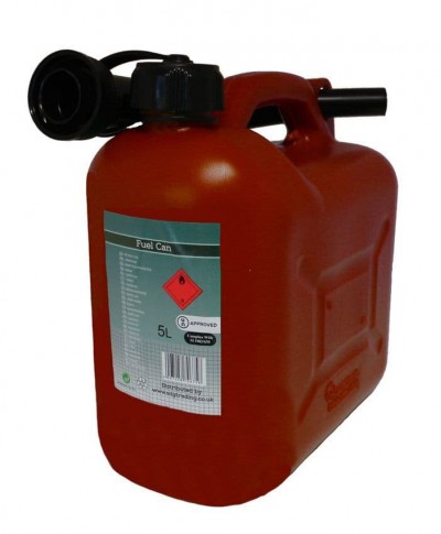 Petrol Fuel Can 5 Litre Red