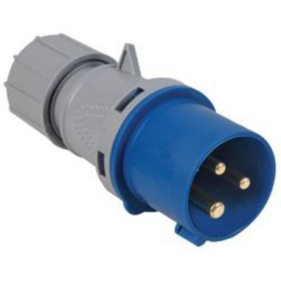 Plug Blue, 230 Volt 16amp Pro Elec