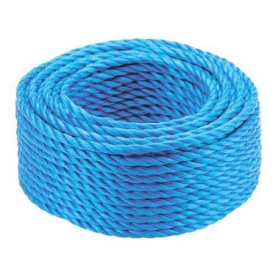 Rope Polypropylene, Blue 6mm x 30 metres