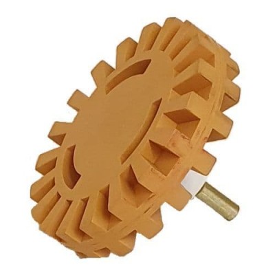 Rubber Eraser Wheel and Spindle