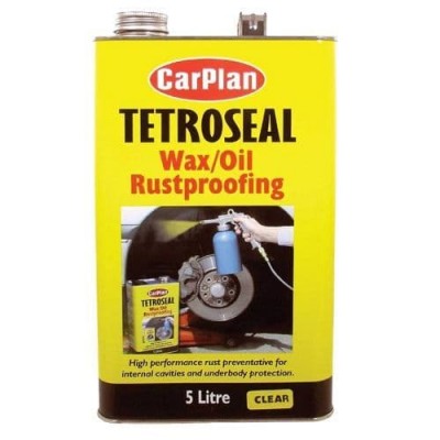 Rustproof Protector Tetrosyl Carplan Waxoyl Clear, 5 Litres