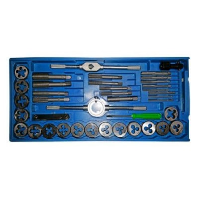 Tap and Die Set, 40 Pieces