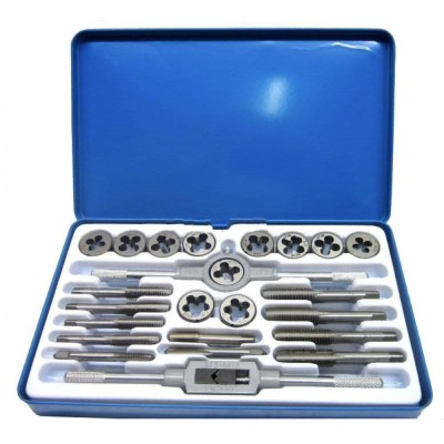 Tap and Die Set, Imperial 40 Pieces