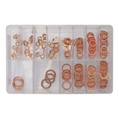 Washers Copper Sealing (Metric), Assorted Box (250)