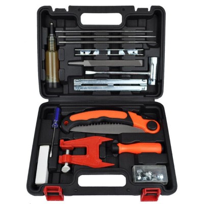 Chainsaw Tool, Saw Chain Sharpening Kit & Pruning Saw In A Carry Box